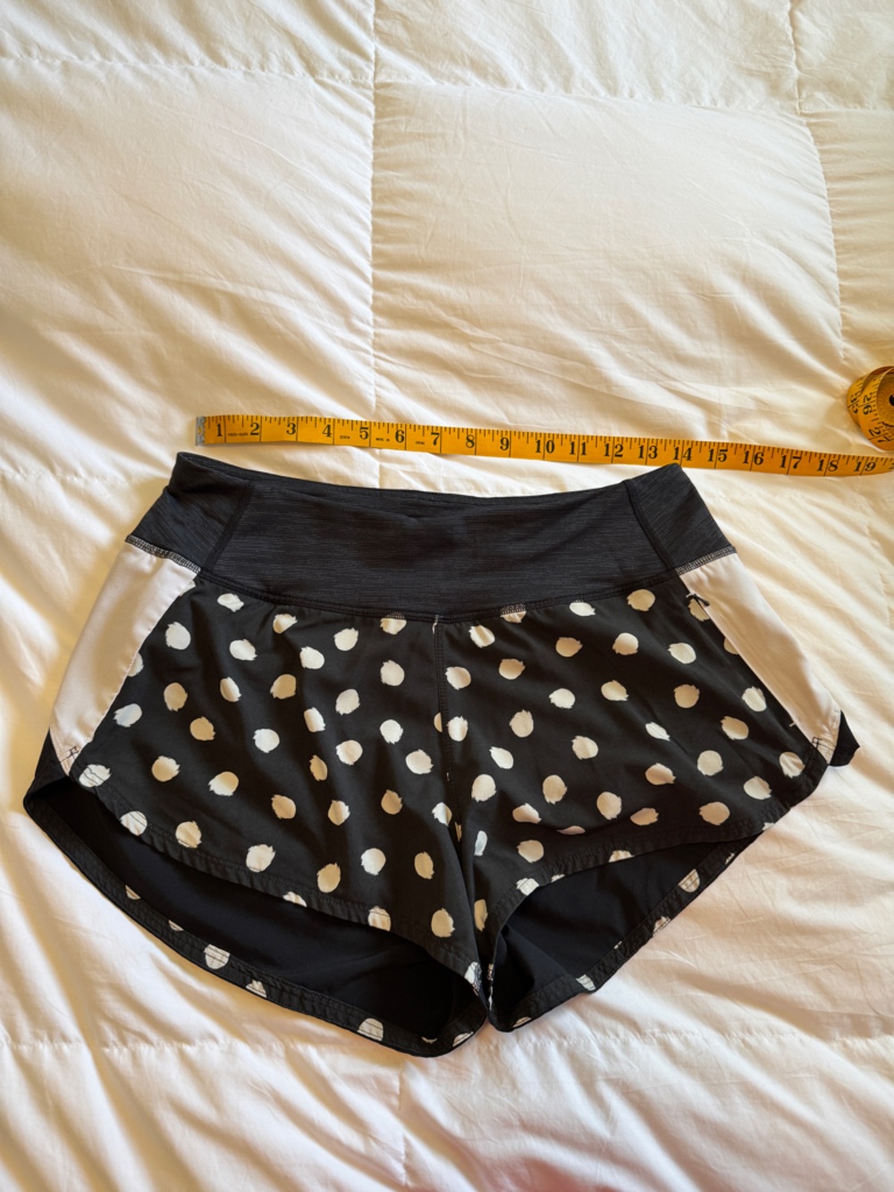 Vintage Outdoor Voices Black Polka Dot Shorts